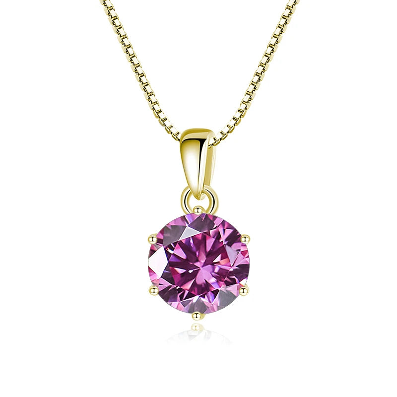 Collier en moissanite