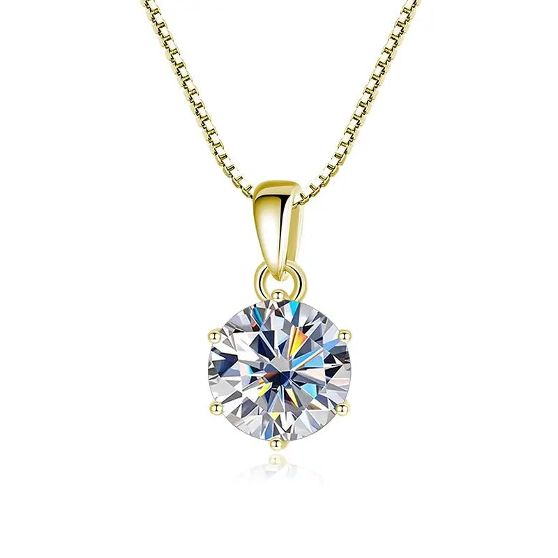 Collier en moissanite