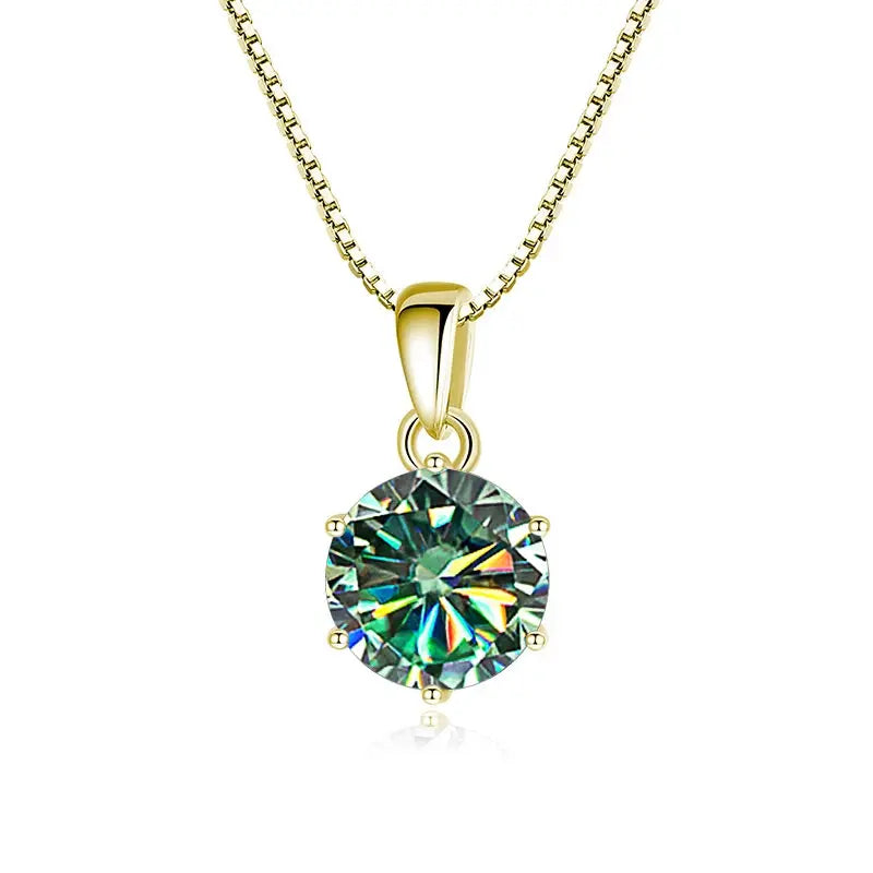Collier en moissanite