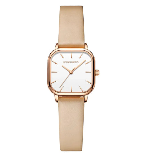 Montre Femme Hannah Martin bracelet en cuir