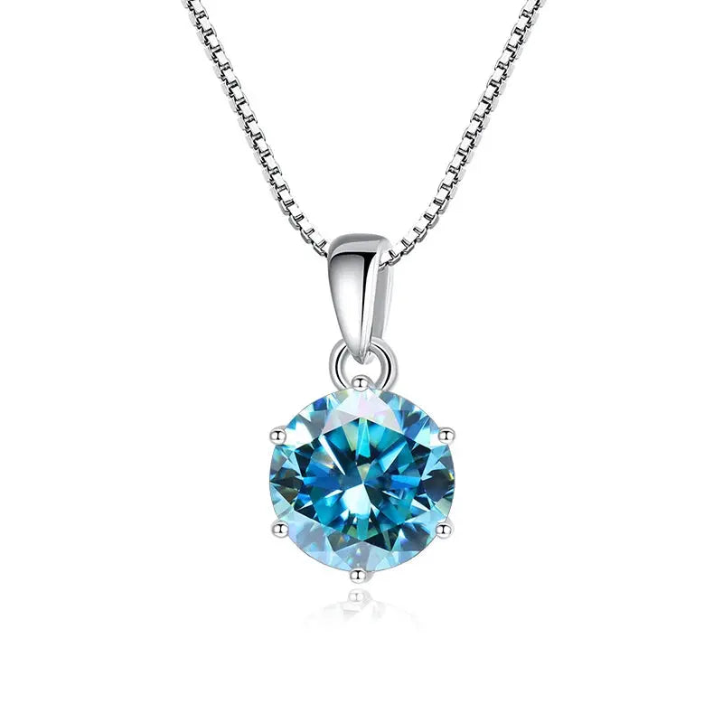 Collier en moissanite