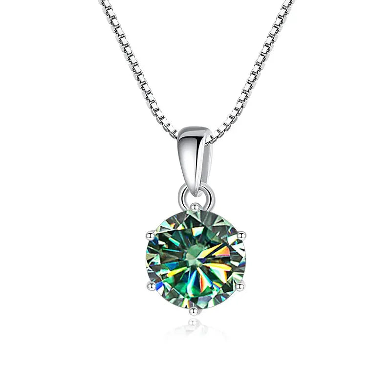 Collier en moissanite